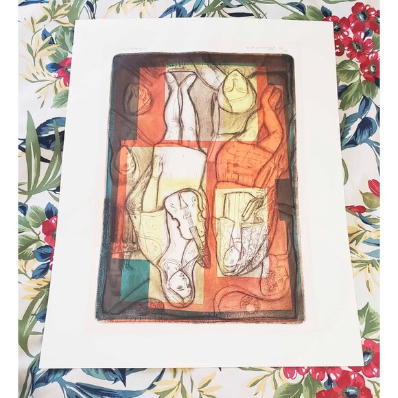 Irving Amen Vintage  Music #2 Wall Art Print 124/200 Signed - Picture 6 of 8